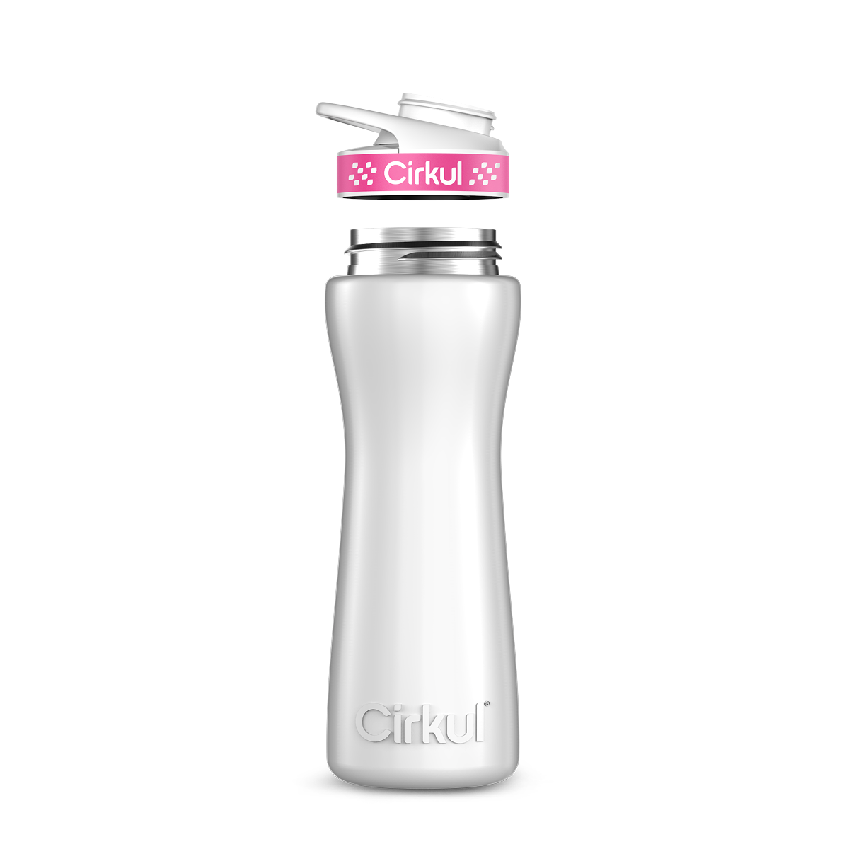 22oz. Stainless Steel Bottle & Comfort Grip Lid